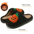 thumbnail image 3 of Ecetana  Halloween Slippers for Women Men Fuzzy House Shoes with Memory Foam, 3 of 7