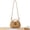 Khaki, variant on Yoyauz Women's Grass Woven Beach Bag - Women's Beach Handmade Woven Handbag, Summer Mesh Hollow Shoulder Bag, Suitable for Holidays