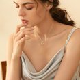 thumbnail image 1 of Collier Pendentif Chaîne avec Nom en Lettres Anglaises Cadeau pour Femmes, 1 of 4