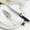 thumbnail image 2 of Efavormart Bride & Groom Cake Server Set Stainless Steel Wedding Cake Knife And Server Set, 2 of 5