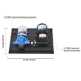 thumbnail image 2 of Tignapoo Kit de Pompe à Eau Haute Pression 24V 3.5GPM 13.5L/Min 45PSI pour Yachts et RVs avec Système d'Alimentation en Eau Pressurisée Intégré et Réservoir à Pression 13.5L, 2 of 6