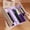 Purple, variant on QuanTara 2-in-1 Student Pencil Case & Book Stand, 4.72x1.57x0.79in Multifunctional Storage Box with Built-in Sharpener, Adjustable Reading Rack