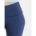 thumbnail image 4 of No Boundaries Flare Pants with Foldover Waistband, 32'' Inseam, Women's XS-XXL, 4 of 5