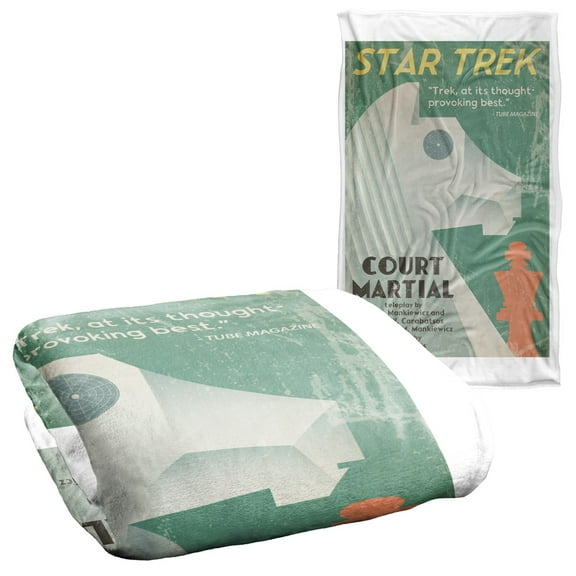 Star Trek Original Series Episode 20 Silky Touch Super Soft Throw Blanket 36" x 58"