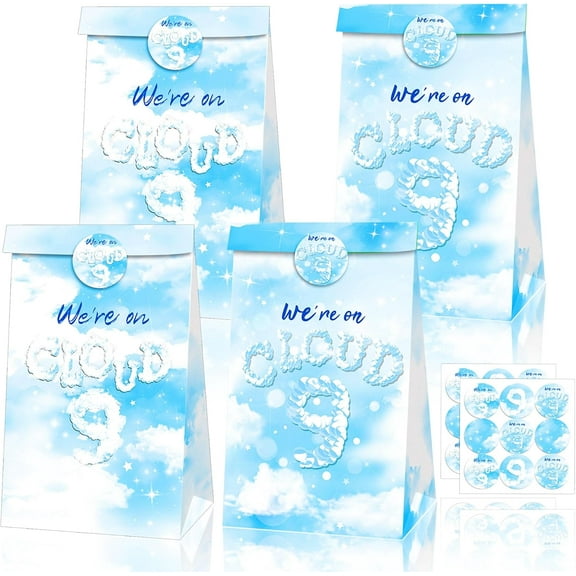 On Cloud 9 Party Gift Bag 12pcs - Dream Sky Theme Party Gift Items