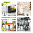 thumbnail image 4 of Juego Bowls Acero Inox Ensaladera Mezclar Cocina Malubero Multicolor, 4 of 5