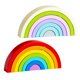 thumbnail image 1 of 14x De Madera Arco Iris Apilador Arco Puente Playset Apilado Juguetes Actividad Niño, 1 of 9