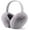 Grey, variant on Winter Faux Fur Foldable Earmuffs Cute Fuzzy Ear Muffs for Women