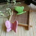thumbnail image 5 of Colorful Ceramic Chopstick Holder, Butterfly Shape Chopsticks Rest, Dinner Chopstick Stand For Home Decoration, Restaurant, Table Decoration-butterfly-5 Set, 5 of 6