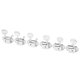 thumbnail image 5 of Clavijas De Afinación De Guitarra, 3L3R 6 Piezas 1:15 Gear Ratio Silver String Tuning Keys Para Reemplazo ANGGREK FJ1310, 5 of 8