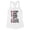 White, variant on Amazing Mother Tank Top Fitted Racerback Women's Large White