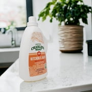 Charlies Soap, Kitchen & Bath Surface Cleaner Refill Eco-Friendly Spray & Wipe Multi-Purpose Cleaner Safe for Sensitive Skin, 75 Fl Oz - 1 Pack