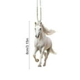 thumbnail image 3 of Hanging Valentines Day Horse Decor, Valentines Ornaments for Tree, Birthday Decorations Party Decorations, Car Decorations Valentines 2D Flat Pendant(1PC), 3 of 6