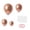 A008- Rose Gold, variant on Silver Balloon Arch Kit Balloon Arch Kit with Balloons Included for Birthday Party Wedding Student Shower Anniversary Party Decorations 129 Piece Set