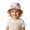 1-Pink1271, variant on Oiyii Toddler Boys Printed Bucket Hats All‑Over‑Dinosaur‑Print Outdoor Sun Hats, White