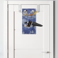 thumbnail image 2 of Fantasy World Hanging Pocket Organizer, Unicorns Fantasy World Cloud Silhouettes Floral Ornaments Pattern, Printed Polyester Storage Bag with Pockets, 9" x 16", Ceil Blue Pale Blue, 2 of 2