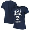 Women's Navy USA Cycling Pictogram T-Shirt