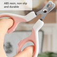 thumbnail image 2 of Clipper Kit Nail Cutter For Dogs Cats Nail Scissors Puppies Claw Care Cat Nail Scissors Pet Nail Clippers Small Animals (pink), 2 of 5