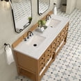 thumbnail image 7 of James Martin Vanities 505-V72-Fejp Malibu 72" Free Standing Double Basin Birch Wood Vanity, 7 of 7