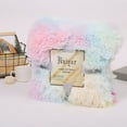 thumbnail image 3 of Fuzzy Fur Winter Warm Blanket Office Fluffy Rest Plaid Sofa Bedding Cover Bedsheet Student Home Bedspread King Size, 3 of 6
