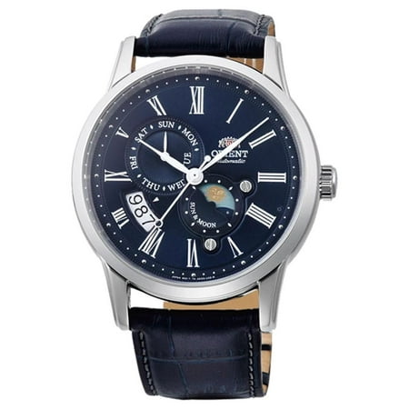 Orient Sun And Moon Version 3 Automatic Stainless Steel Blue...