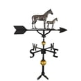 thumbnail image 1 of 300 Series 32 In. Deluxe Swedish Iron Mare & Colt Weathervane, 1 of 1