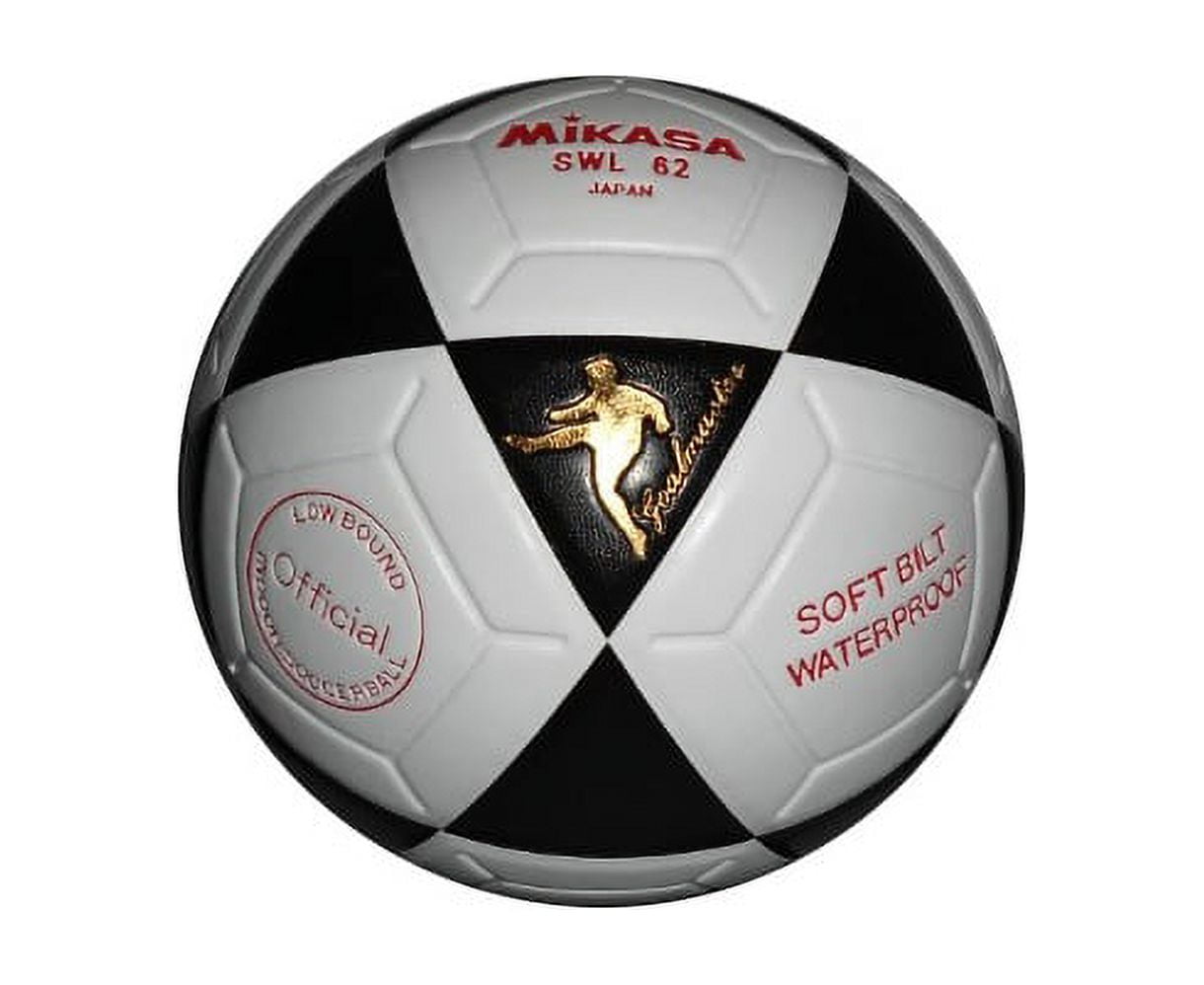 Mikasa SWL62 series Futsal Soccer Ball, Low Bounce 62cm, Black
