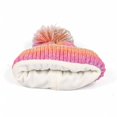 thumbnail image 6 of gcong 3-in-1 Hat Scarf Gloves Set for Kid, Winter Knitted Hat Scarf and Gloves Set for Kids with Pom Pom Beanie Gradient Color, 6 of 7