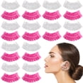 thumbnail image 1 of 200 Pcs Disposable Ear Covers for Shower Ear Protectors for Hair Dye Bathing, 1 of 8