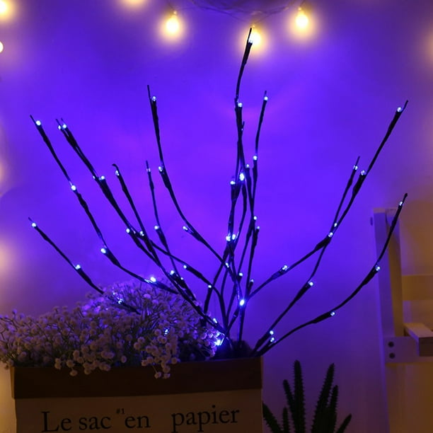 Gerich 20 LED Branch Tree Light Flashing Lights Battery Powered Decor