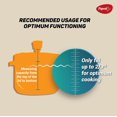 thumbnail image 5 of Deluxe Hard Anodized Aluminium Outer Lid Pressure Cooker - 3 Liters, Silver | Aluminium Pressure Cooker - Sturdy & Durable | Heat Resistant, Easy Grip, Bakelite Handle, 5 of 5
