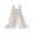 Apricot, variant on BemeyourBBs Toddler Baby Girls Littler Sister Outfit Summer Clothes Gingham Plaid Smocked Romper Overalls Lil Sis Letter Embroidery Sleeveless Square Neck Wide Legs Long Pants Jumpsuit Overalls