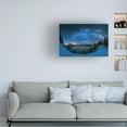 thumbnail image 2 of Hua Zhu 'Starry Night Over The Crater Lake' Canvas Art, 2 of 4