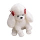 thumbnail image 5 of Muñeco de peluche de perro de 7,87 pulgadas para decoración, juguete de simulación de perro de dibujos animados para niños, regalos de cumpleaños para Blanco, 5 of 10