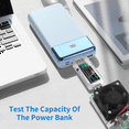 thumbnail image 5 of USB Tester USB Power Meter, USB Multimeter 3.3-30V 0-5A Voltage Current Capacity Amp Volt Voltmeter Ammeter Detector, 5 of 7
