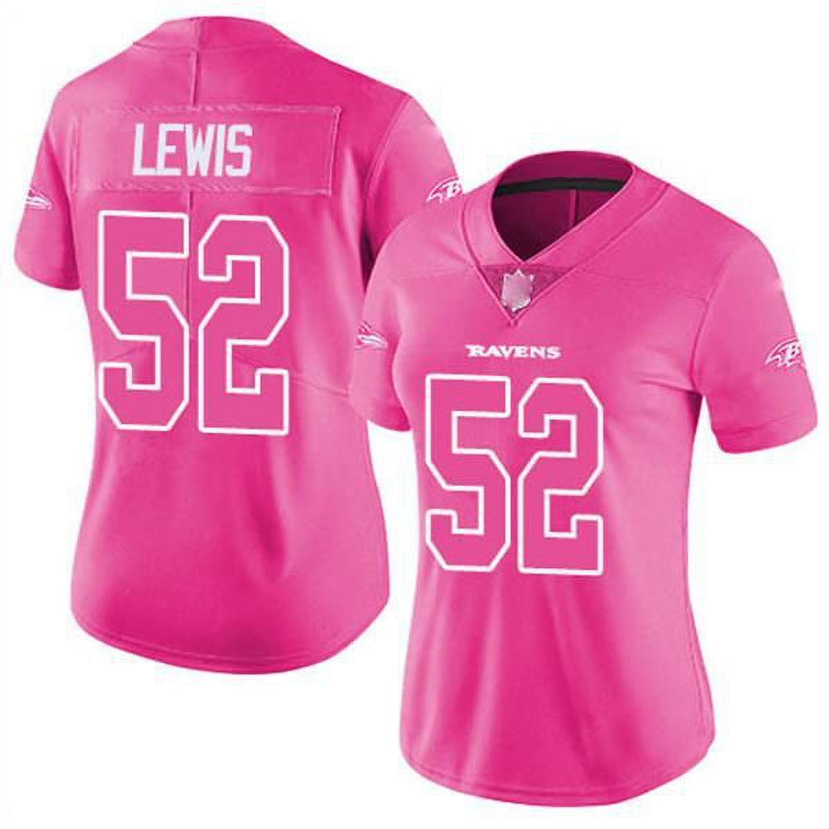 NFL_Jerseys Jersey Baltimore''Ravens'' custom Pink Rush Fashion''nfl 