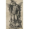 thumbnail image 3 of Hans Holbein The Younger 16x24 Black Modern Framed Museum Art Print Titled - The Archangel Michael as Seelenwager (1523), 3 of 5
