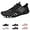 Style 2-black, variant on Barefoot shoes Hiking shoes Hiking boots for women and men Wide-leg sneakers Hiking shoes