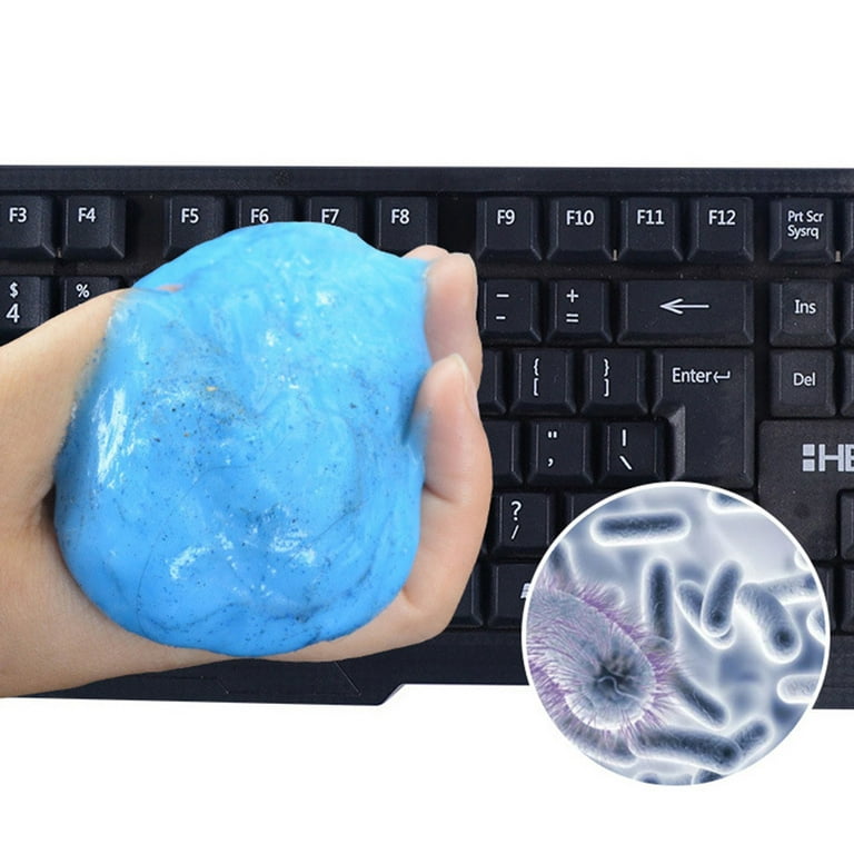 HEVIRGO Keyboard Car Computer Universal Crystal Magic Dust Putty Cleaning  Gel Slime 