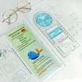 thumbnail image 3 of BLEEUS Multifunctional Geometric Ruler Portable Measuring Tool For Drawing (Blue)Student Supplies, 3 of 8