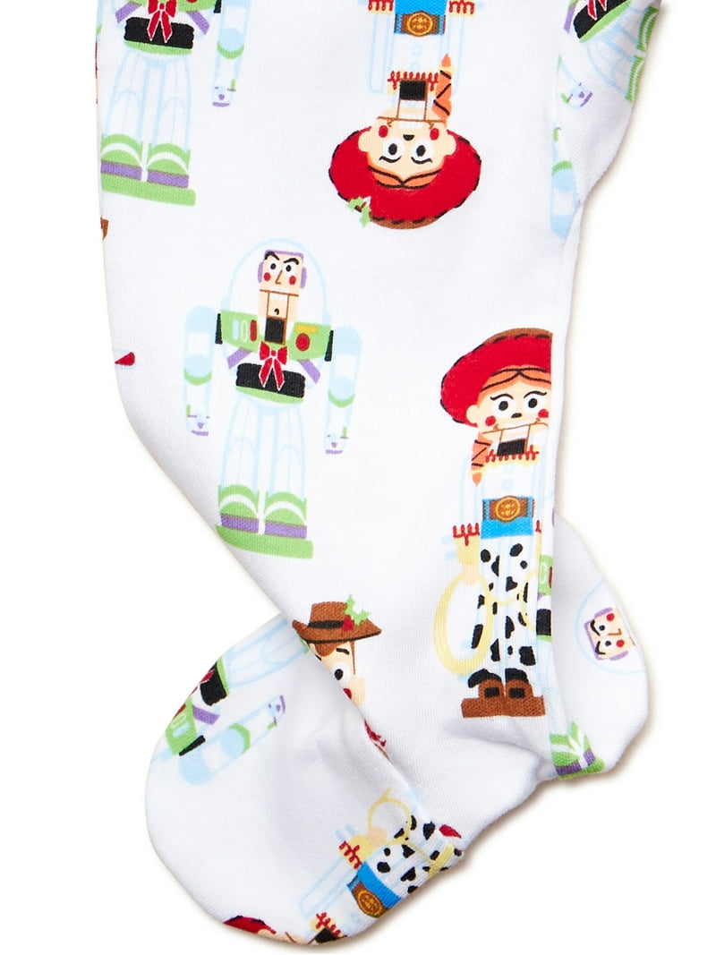 Toy Story Baby One-Piece Footed Pajamas, Sizes NB-9M