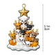thumbnail image 3 of Colgante navideño de acrílico con forma de avión para árbol de Navidad., 3 of 5