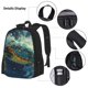 thumbnail image 3 of Fotbe Surfing Turtle Set Escolar 3 en 1 para Niños - Mochila Duradera con Lonchera Aislante y Estuche para Lápices - Mochila Escolar para Niños y Niñas, 3 of 7