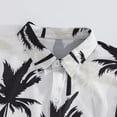 thumbnail image 6 of Tiijoy Summer Boys Beach Outfits Short Sleeve Button Down Shirt Shorts Set, Sizes 2-3, 6 of 7