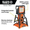 thumbnail image 2 of Klein Tools 29610 PowerHub, 6 Surge Protected Covered 15A Outlets, 5000 Lumen Work Light, 4 USB Ports, Built-in GFCI, Overcurrent Protection, 2 of 8