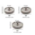 thumbnail image 4 of RC Car Upgrade Spur Gear 51004 for TT01 TT01D TT01 TT01E 1/10 RC Car Upgrade Parts 61T, 4 of 5