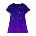thumbnail image 5 of RXIRUCGD 2025 Vêtements d'Été pour Enfants 3-12 Ans Mode Imprimée Pyjama Rêveur Mi-Mollet Chemise de Nuit, 5 of 5
