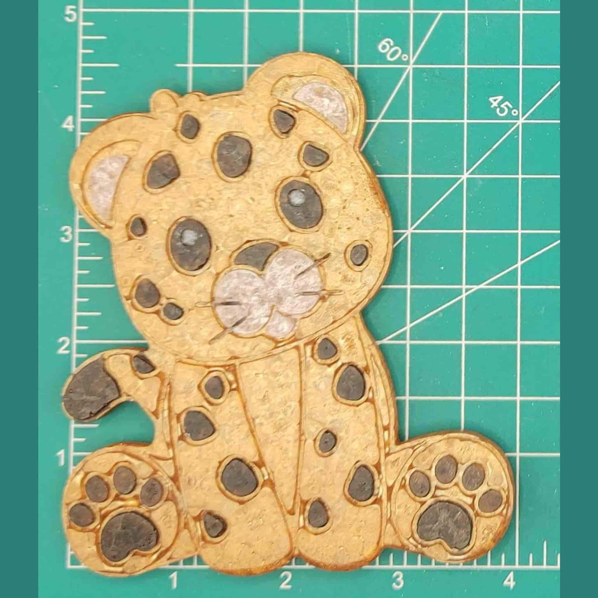 Baby Cheetah Silicone Freshie Mold