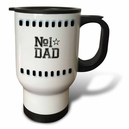 

Number 1 Dad - Fathers - Fathers Day Art 14oz Stainless Steel Travel Mug tm-55603-1