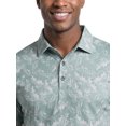 thumbnail image 4 of Ben Hogan Performance Men's & Big Men's Fall Leaf Print Short Sleeve Polo Shirt, up to 5XB, 4 of 8